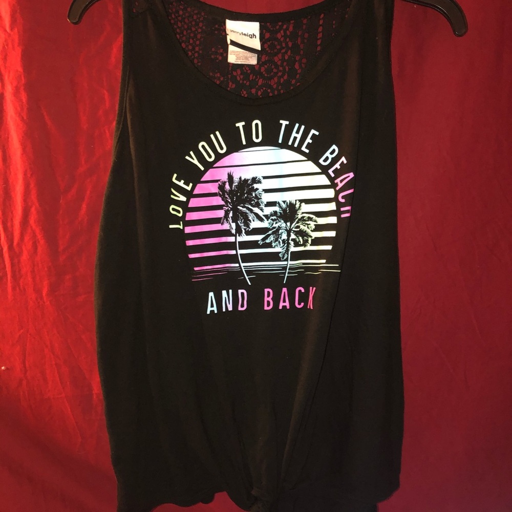 Cute tank top for wearing with swimsuit